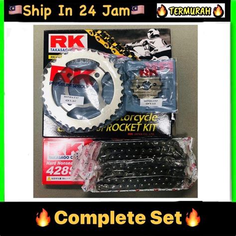 Japan RK Honda EX5 Dream Wave100 SYM E Bonus Ex5 Class 428 Rantai Set