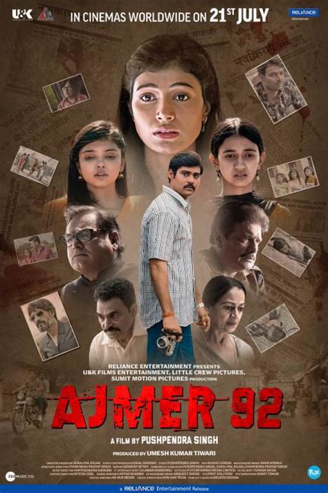 Ajmer 92 Cast & Crew, Release Date, Roles, Wiki & More