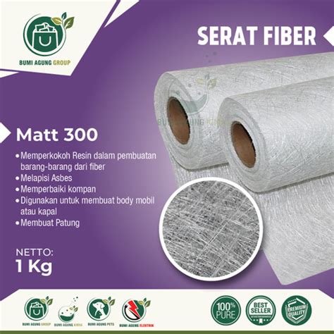 Jual Serat Fiber Aquaproof Kg Kg Fiberglass Fiberglas Fiber Glass