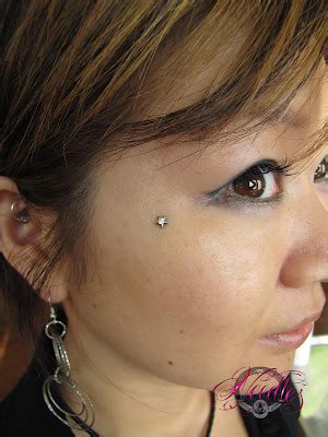 Nine Body Piercing Blog Micro Dermal With Gem Star