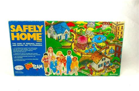 Collectible Safely Home Board Game By Pressman Ca 1985 Ebay