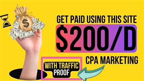 Get Paid 200 Daily By Using This Site CPA Marketing Tutorial