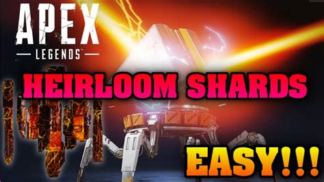 Apex Legends How To Get Heirloom Shards Easy Way Youtube