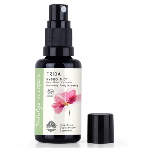 Frida Hydrating Face Mist Rose Neroli Chamomile Certified Organic