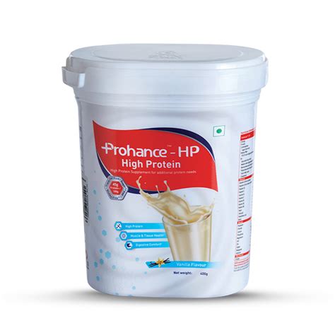 Buy Prohance Hp High Protein Vanilla Flavour Powder Gm Online At