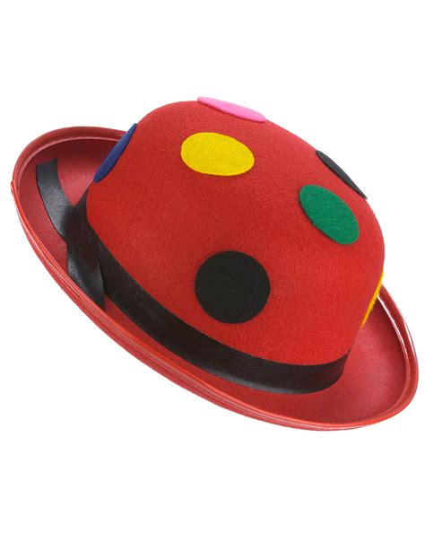 Cappello Rosso Clown Per Adulto Cappelli E Vestiti Di Carnevale Online