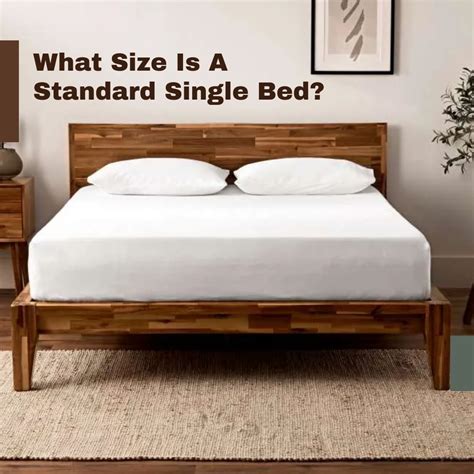 Standard Single Bed Dimensions: A Comprehensive Guide by GKW Retail!