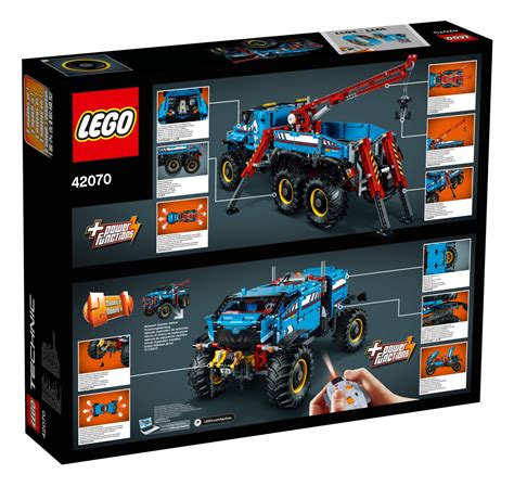 Buy LEGO Technic 6x6 All Terrain Tow Truck 42070 At Mighty Ape NZ