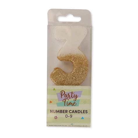 NUMBER CANDLES | Poundstretcher