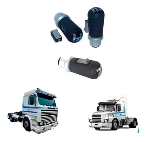 Manopla Cambio 6 Marchas Scania T113 Serie 4 C Botao Parcelamento