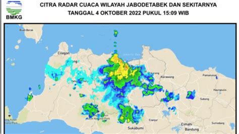 Waspada Hujan Yang Mengguyur Wilayah Jabodetabek Dan Sekitarnya Akan