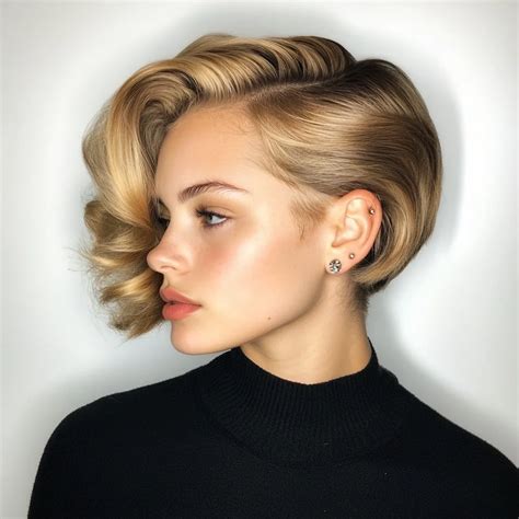stunning deep side part hairstyles  elevate   trendy styles