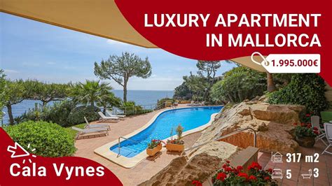 Stunning Seaview Luxury Apartments In Cala Vinyes Majorca Holiday