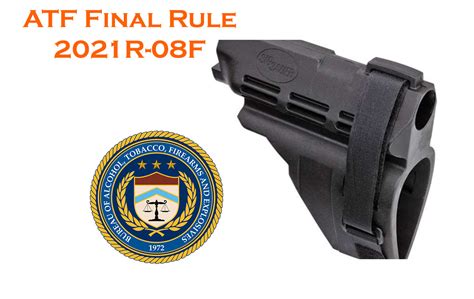 ATF Final Rule 2021R 08F Factoring Criteria For Firearms With Attached