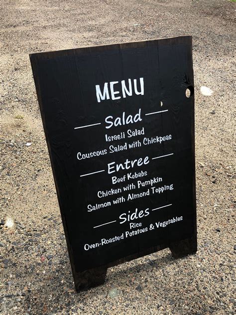 Chalkboard Sign Sandwich Board Sign Sidewalk Sign Shop Etsy