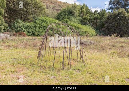 Khoi Kraal At Genadendal Mission Station In South Africa Stock Photo