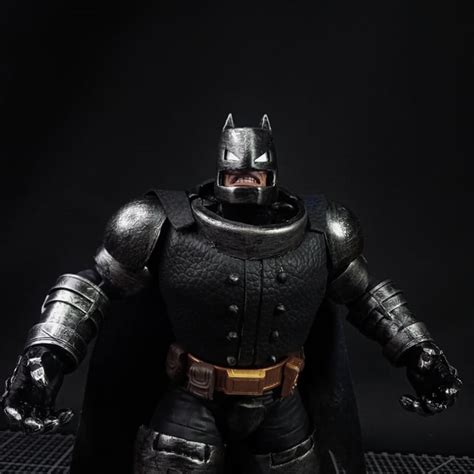 Tdkr Armored Batman Custom Complete With Detachable Armour And Light