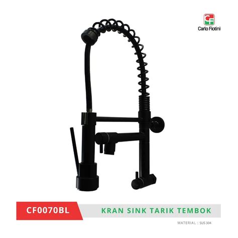 Jual KRAN SINK MEJA PANAS DINGIN TARIK FLEXIBEL KERAN BAK CUCI PIRING