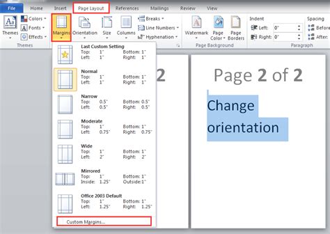 How To Change Layout Of One Page In Word 2021 - Printable Online