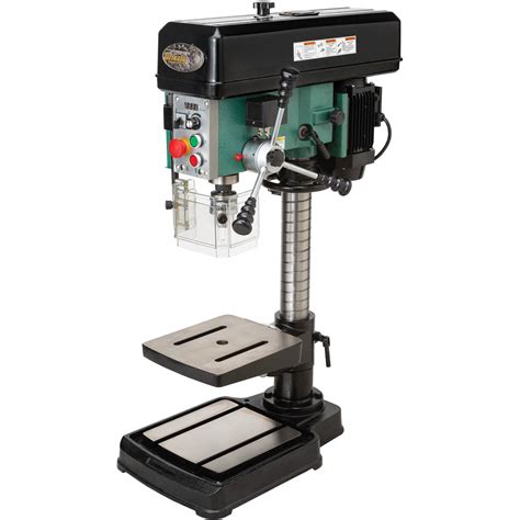 16 Benchtop Variable Speed Tapping Drill Press At Grizzly