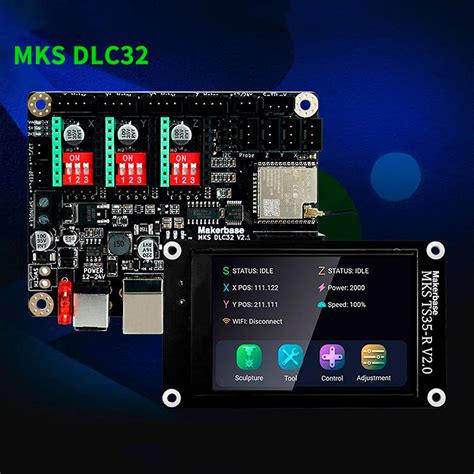 Compatible Makerbase Mks Dlc V Cnc Motherboard Grbl Bits Offline