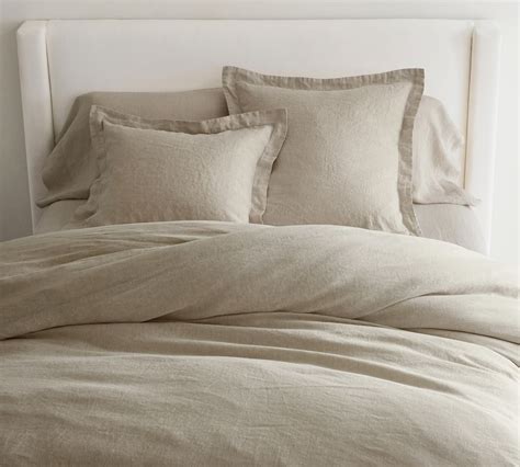 Belgian Flax Linen Duvet Cover Pottery Barn