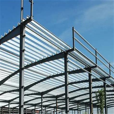 SB030 Galvanized Fabricated Light Steel Frame Building Structure For