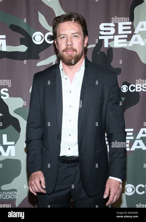 25 February 2020 - Hollywood, California - Tyler Grey. SEAL Team' TV show premiere held at ...