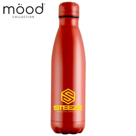 Mood Vacuum Insulated Bottle Colours Printed 503264 Uk