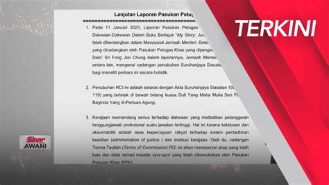 Terkini Buku Tommy Thomas Jemaah Menteri Setuju Rci Ditubuhkan