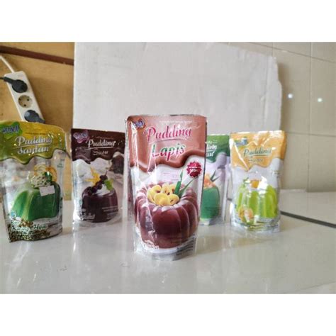 Pudding Lapis Gula Jawa 100 Gr Nutrijell Lazada Indonesia