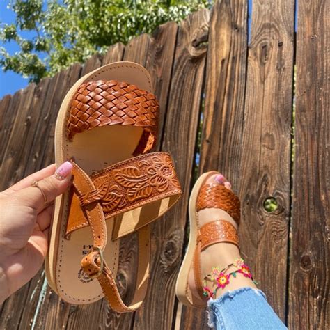 Huarache Sandal All Sizes Boho Hippie Vintage Mexican Etsy