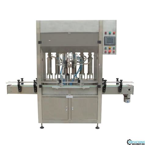 Automatic Inline Nozzles Bottle Sauce Filling Machine