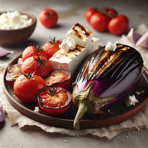 Grilled Eggplant With Tomato And Feta Recipe Tools Of Flavor