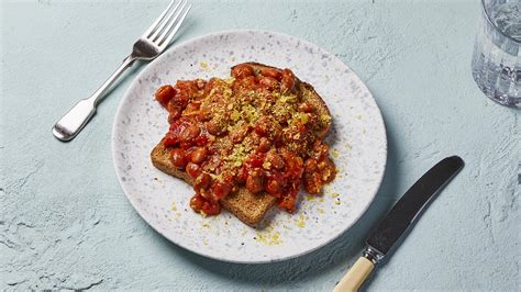 Spicy Baked Beans On Toast Recipe Bbc Food