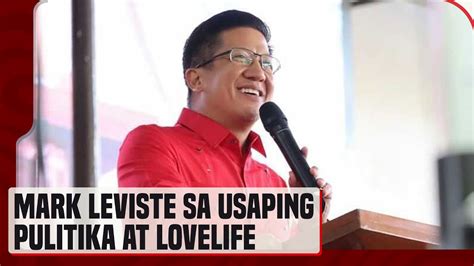 Batangas Vice Governor Mark Leviste Tatakbo Sa Pagkagobernador Youtube