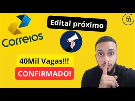 Concurso Correios At Dezembro De Confirmado Youtube