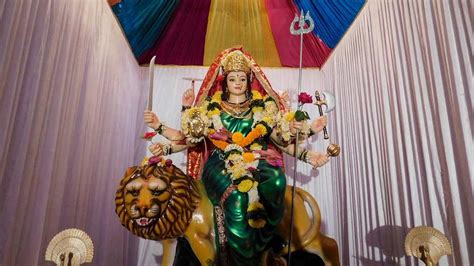 नवरात्रि पर दुर्गा मां को कैसे सजाएं।maa Durga Decoration At Home। Mata