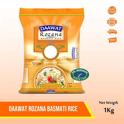 Jual Daawat Rozana Super Basmati Rice 1 Kg Shopee Indonesia