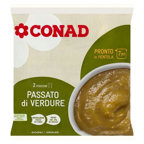 Passato Di Verdure Surgelato G Conad Conad