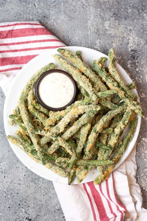 Crispy Green Bean Fries Air Fryer Or Oven The Best Keto Recipes