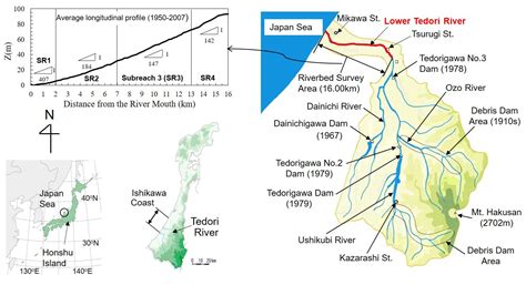 Japan Map With Rivers