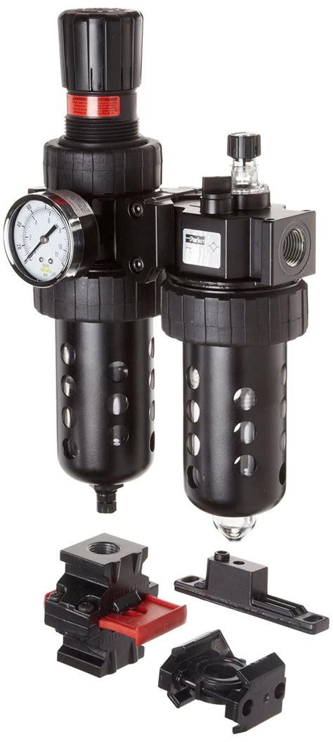 Parker 07H42A18A2BDC Two Unit Combo Compressed Air Filter Regulator