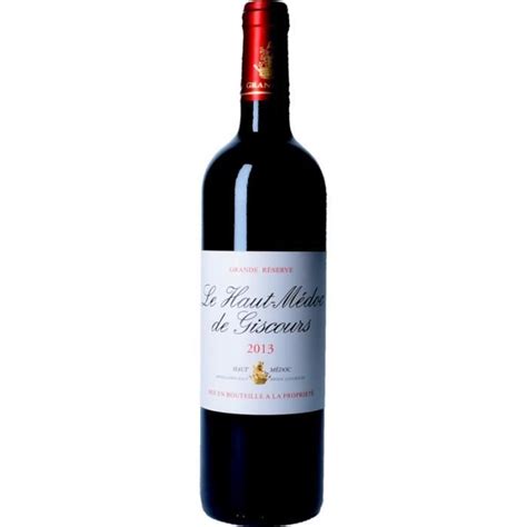 Vin Le Haut M Doc De Giscours Rouge La Cave Cdiscount