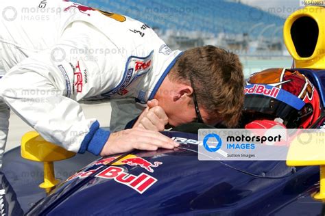 Alex Barron Usa And Patrick Carpentier Cdn Red Bull Cheever Racing