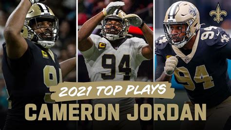 Cam Jordan Top Plays of the 2021 NFL Season | New Orleans Saints ...