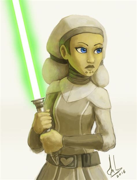 Padawan Luminara Unduli By Raikoh Illust Star Wars Characters