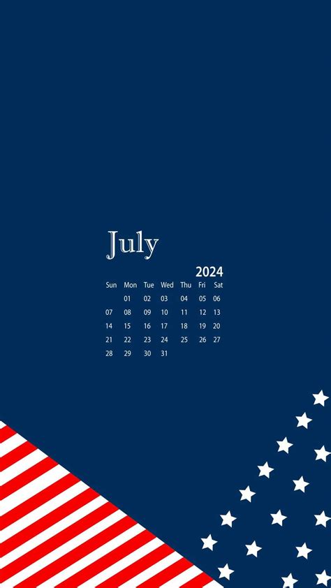 July 2024 Calendar Wallpaper Ixpap