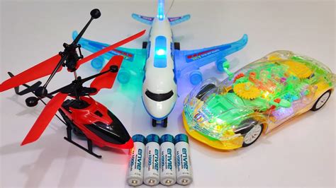 Radio Control Airbus A386 And Rechargeable Rc Car Helicopter