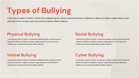 Free Google Slides Bullying PowerPoint Template